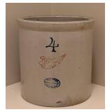 LR - Red Wing Stoneware Crock 4 Gallon