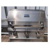 BY - Propane Grill - Saber Stainless Steel With Side Burner & Cover