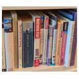 SR - Book Lot - Assorted Hardcover Reference, Travel, Fiction & Religion