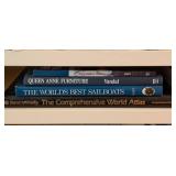 SR - Book Lot - Assorted Hardcover Reference, Travel, Fiction & Religion