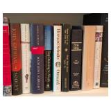 SR - Book Lot - Assorted Hardcover Reference, Travel, Fiction & Religion