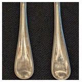 DR - Vintage Sterling Silver Salt Spoons (Lot of 4)