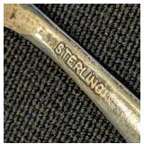 DR - Vintage Sterling Silver Salt Spoons (Lot of 4)
