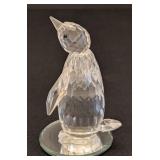 DR - Swarovski Crystal Siamese Fighting Fish and & Penguin (Lot of 2)