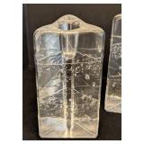 K - Assorted Candle Holders including Pair of Vintage Iittala Arkipelago "Ice" Glass Candle Holders