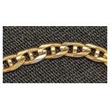 DR - 14K Gold Link Bracelet, Italy