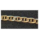 DR - 14K Gold Link Bracelet, Italy
