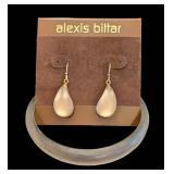 DR - Alexis Bittar Lucite Earrings & Bracelet Set