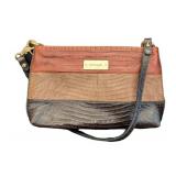 DR - Shoulder Bag - Brahmin Lorelei Three-Tone Reptile Embossed Leather