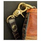 DR - Shoulder Bag - Brahmin Lorelei Three-Tone Reptile Embossed Leather