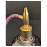 K - Perfume Atomizer Purple Glass With Tassel