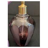 K - Perfume Atomizer Purple Glass With Tassel