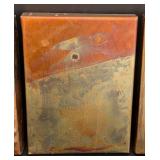 K - Metal Wall Art Plaques (Lot of 3)