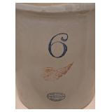 LS - Stoneware Crock - Red Wing 6 Gallon