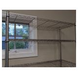 G - Metal Storage Shelf NSF Wire Rack on Casters