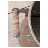 G - Vintage Copper Boiler Wash Boiler Oval Handled