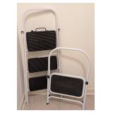 LS - Folding Step Stools (Lot of 2)