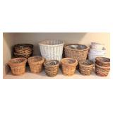 LS - Basket Planters (Lot of 14)