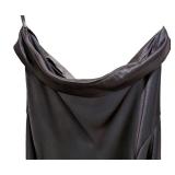 LLR - Evening Gown - Monique Lhuillier Strapless Black Silk Size 10