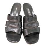 LLR - Paul Green Tippi Ankle Strap Platform Wedge Sandals Size & Paul Green Leather Heeled Slide Sandals