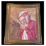 LLR - Framed Color Print St Andrews Caddie Reproduction