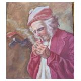 LLR - Framed Color Print St Andrews Caddie Reproduction