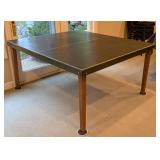 LLR - Ping Pong Table Vintage Repurposed 60.5 X 54 X 30 in