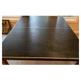 LLR - Ping Pong Table Vintage Repurposed 60.5 X 54 X 30 in