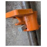G - Pipe Clamps - Six Pony Pipe Clamps Up to 40 in
