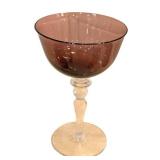 K - Vintage Amethyst Glass Decor Mixed Lot