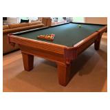 LLFR - Pool Table - Olhausen Accu-Fast With Centennial Pocket Balls