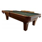 LLFR - Pool Table - Olhausen Accu-Fast With Centennial Pocket Balls
