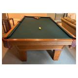 LLFR - Pool Table - Olhausen Accu-Fast With Centennial Pocket Balls
