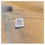 LBR1 - Queen Metal Headboard with Bedding L.L. Bean & Lands