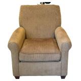 LLFR -Room and Board Upholstered Accent Chair With Ottoman