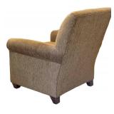 LLFR -Room and Board Upholstered Accent Chair With Ottoman