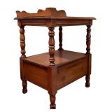 LBR1 - Vintage Nightstand Tell City Andover Finish 48 Pattern 8514