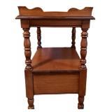 LBR1 - Vintage Nightstand Tell City Andover Finish 48 Pattern 8514