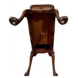 LBR1 - Vintage Maple Nightstand Two-Drawer Bedside Table