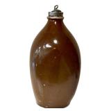 LLFR - Antique Stoneware Bed Warmer Hot Water Bottle