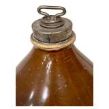 LLFR - Antique Stoneware Bed Warmer Hot Water Bottle