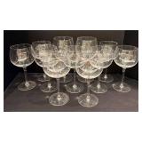 LLFR - Wine Glasses - Summit Hill & Rogasko Mixed Lot (11)