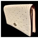 LLFR - Clutch - Coach Callie Foldover Chain Clutch White Quilted Nappa Leather