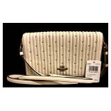 LLFR - Clutch - Coach Callie Foldover Chain Clutch White Quilted Nappa Leather