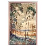 LLFR - Watercolor Framed Landscape Artwork