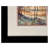 LLFR - Watercolor Framed Landscape Artwork