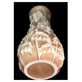LLFR - Vintage Art Glass Philodendron Vase Phoenix 1920s-1930s