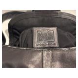 LLFR - Shoulder Bag - Vintage Coach Soho Black Leather Flap