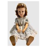 LLFR - Vintage Sweet Sue Character Doll Blue Party Dress