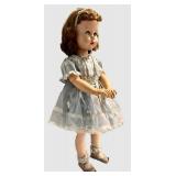 LLFR - Vintage Sweet Sue Character Doll Blue Party Dress